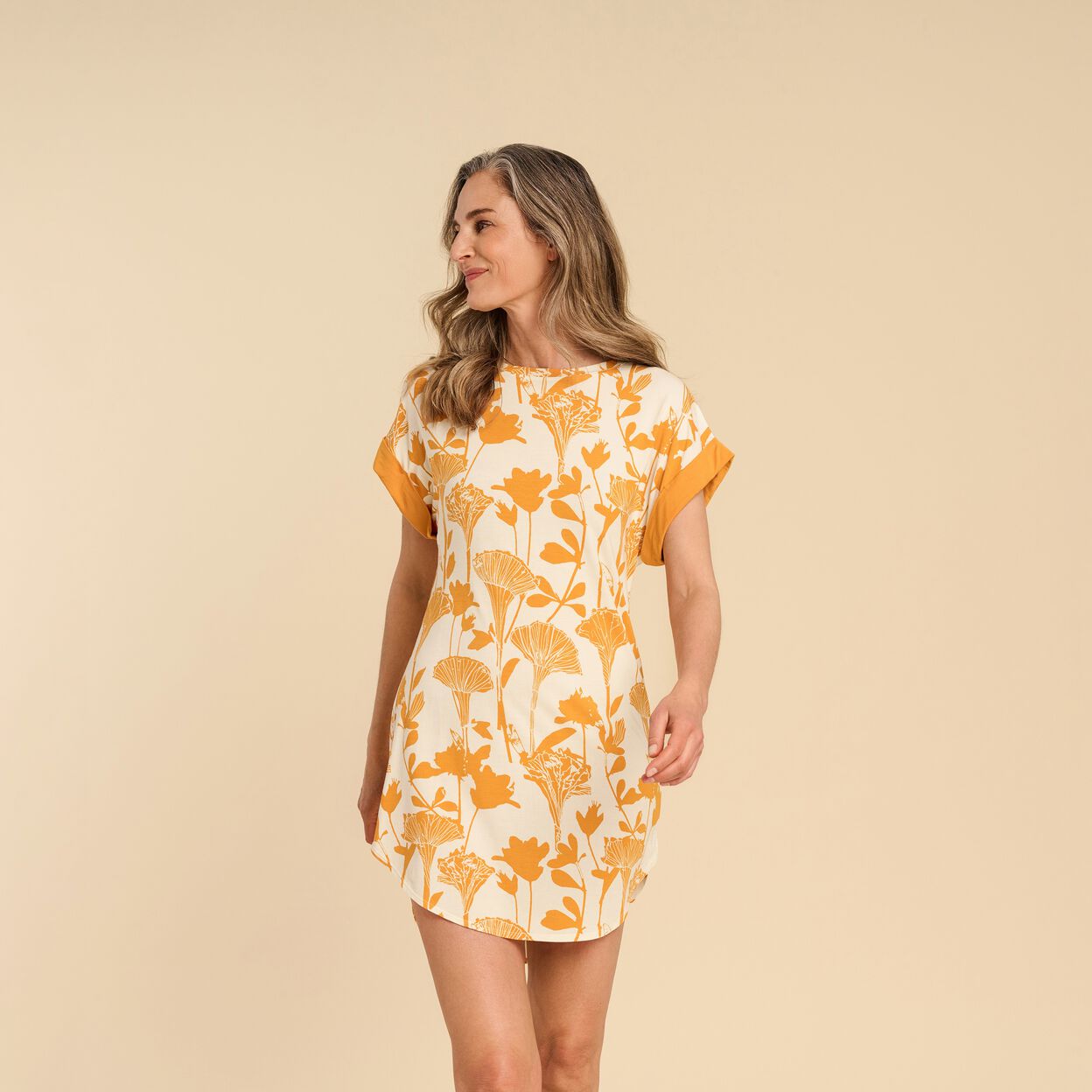 Riley Nachthemd gelb