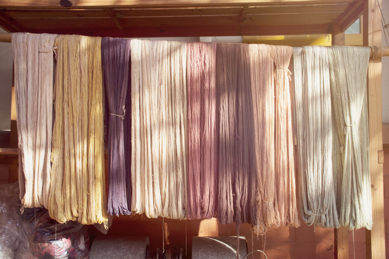 Natürlich gefärbte Produkte